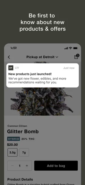 LIV Dispensary screenshot 4