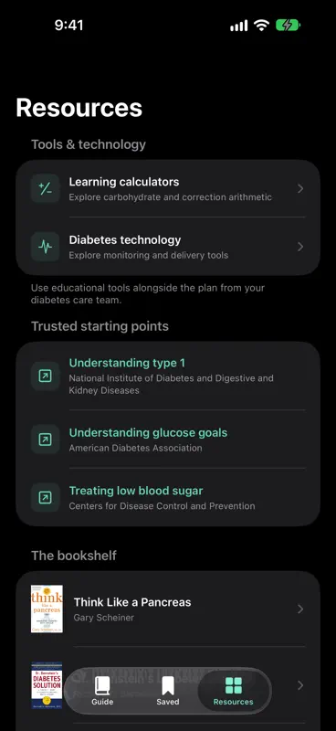 Type 1 Diabetes Guide screenshot 6 of 10