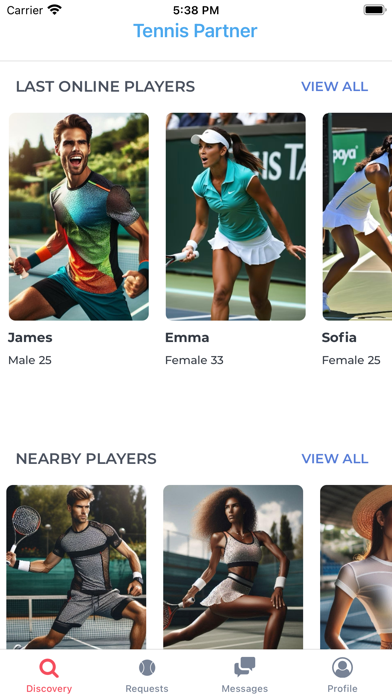 Screenshot #1 pour Tennis Partner