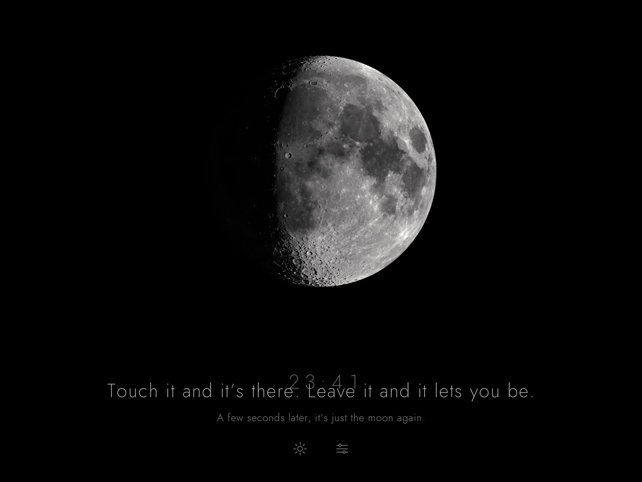 Screenshot 8 of Lunaqlo - Moon Phase Clock
