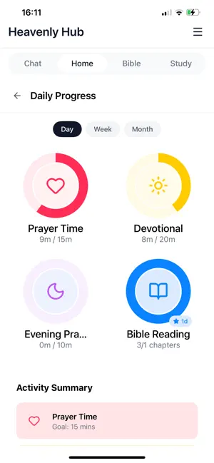 Heavenly Hub: AI Bible Chat screenshot 2