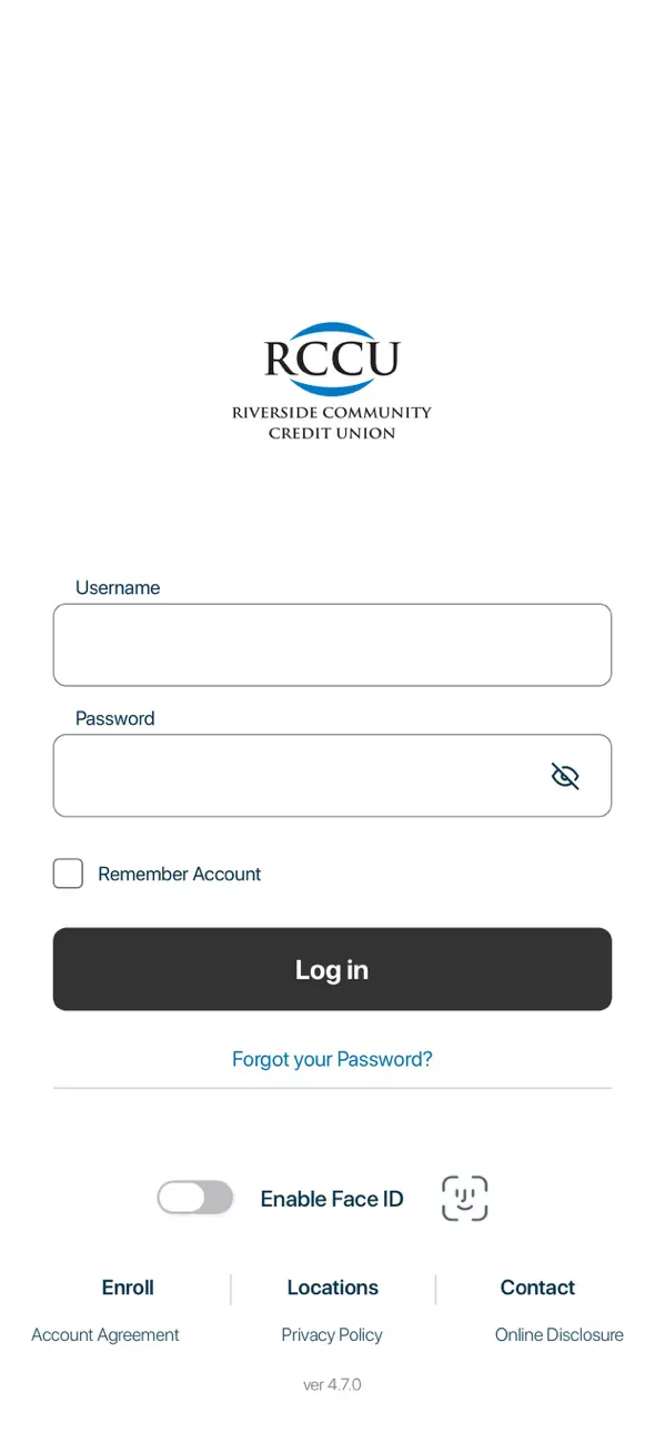 Screenshot #1 pour Riverside Community CU
