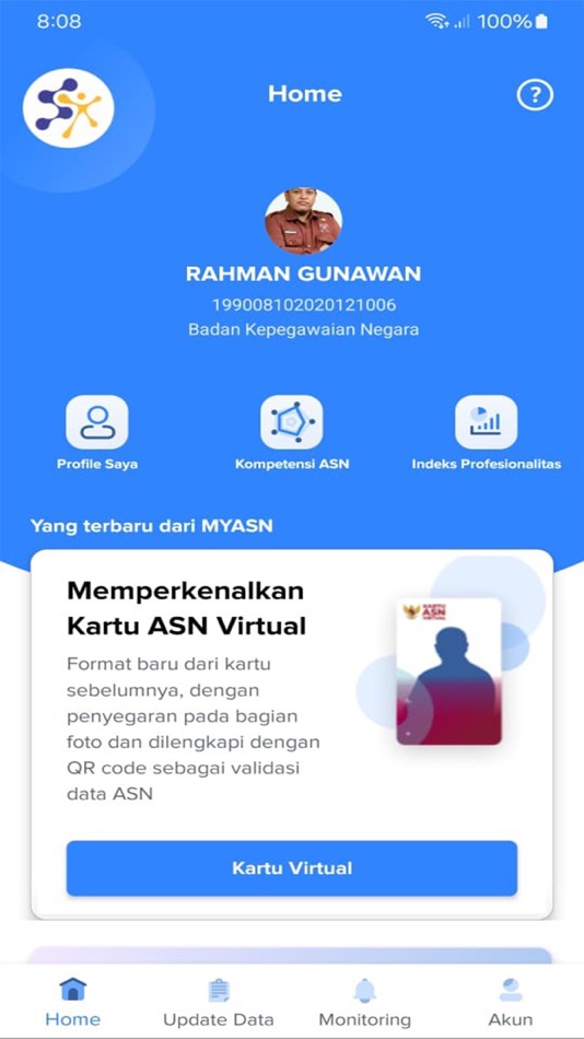 #1. MyASN BKN (iOS) Podle: Badan Kepegawaian negara
