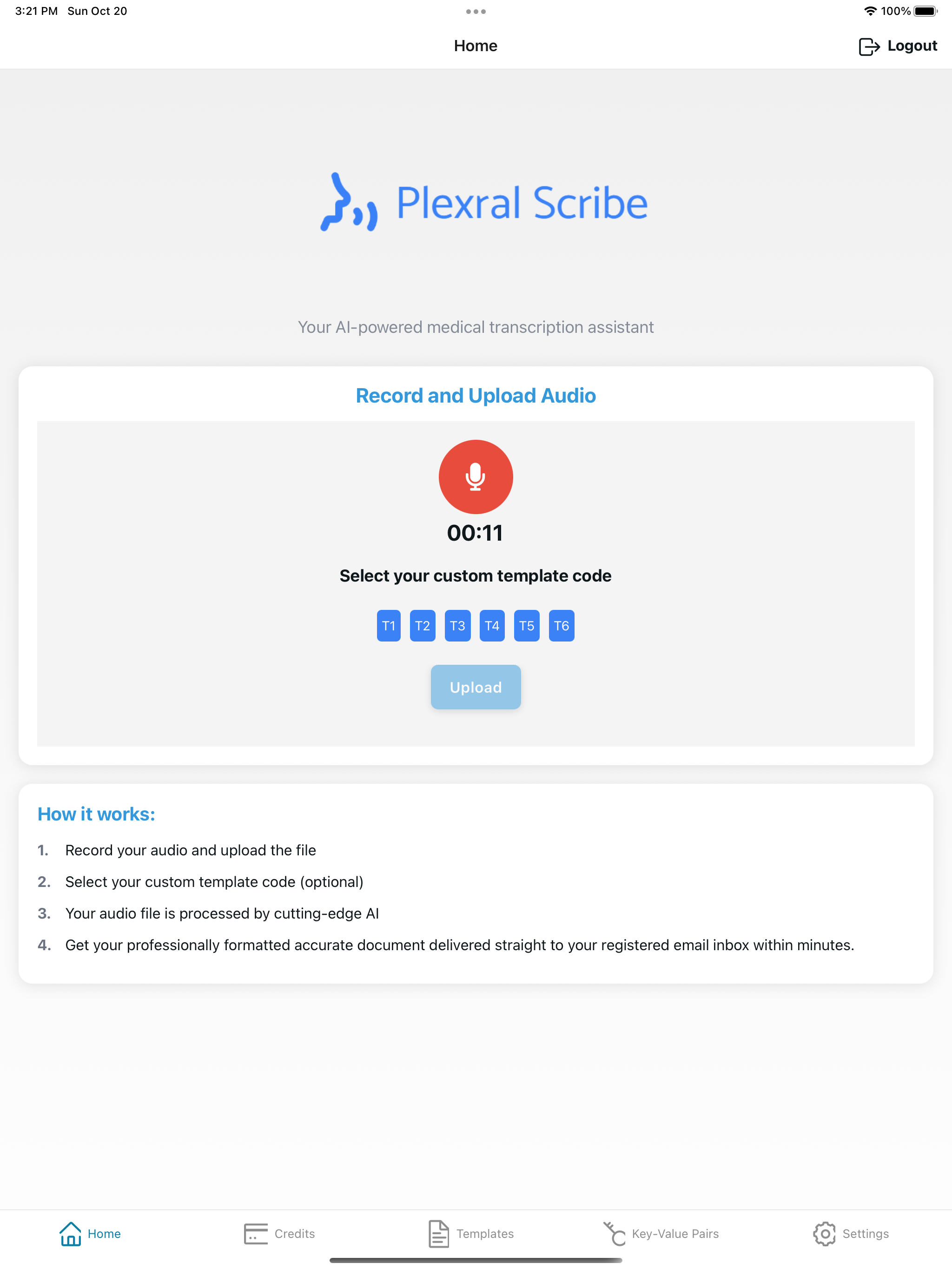 Plexral Scribe