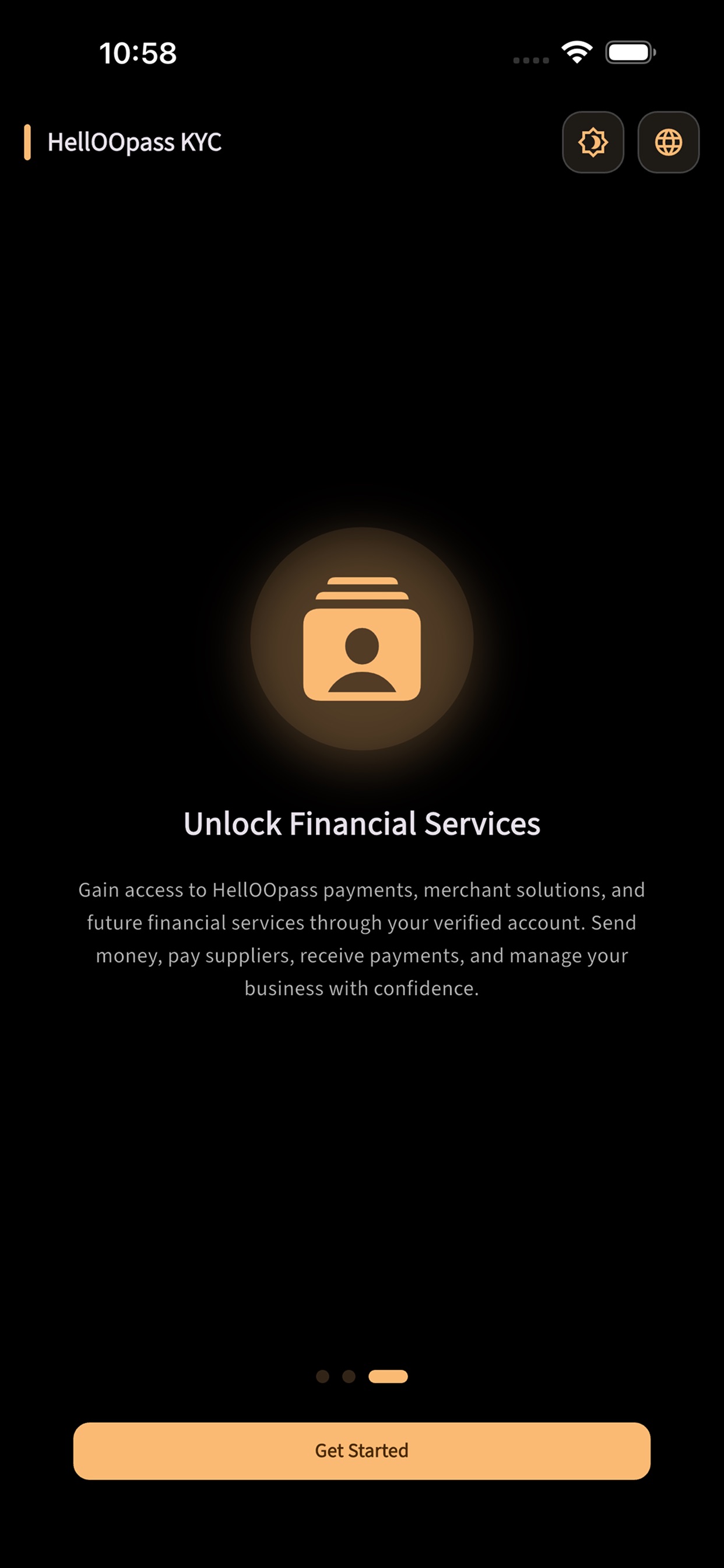 Screenshot 3 of HellOOpass KYC