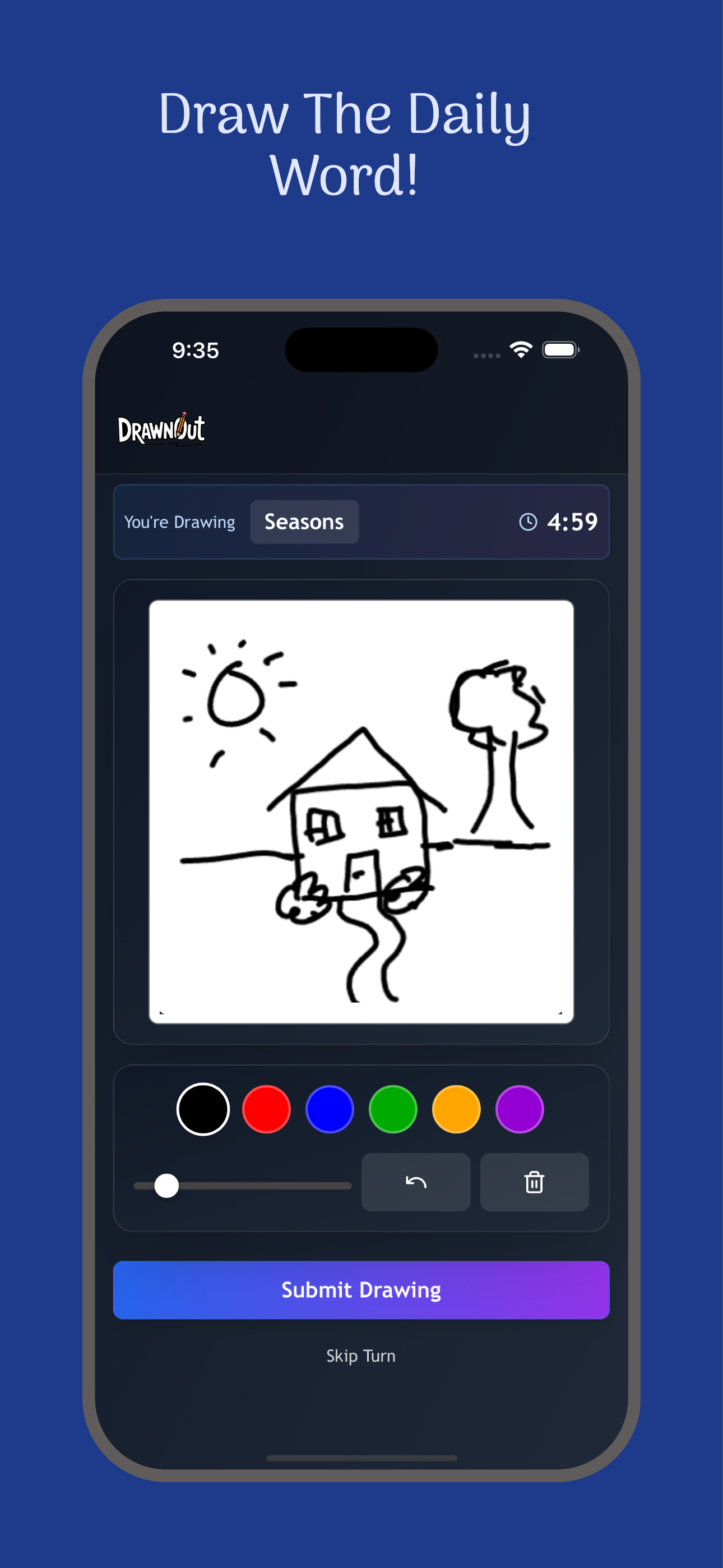 DrawnOut: Daily Drawing Game
