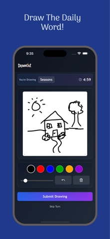 DrawnOut: Daily Drawing Game screenshot