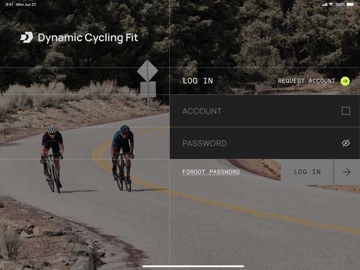 Dynamic Cycling Fit iPad screenshot