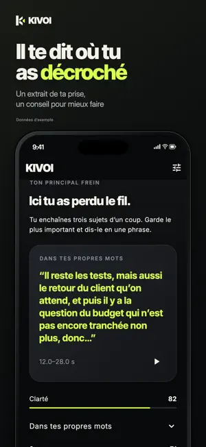 Kivoi : Éloquence & Oral screenshot 3