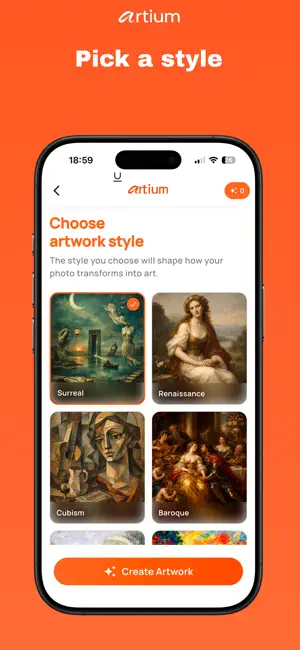 Artium – AI Art Generator screenshot 4