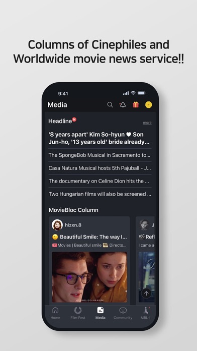 MovieBloc Screenshot