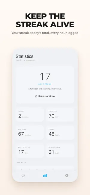 Focuso: Focus, Study & Relax screenshot 3