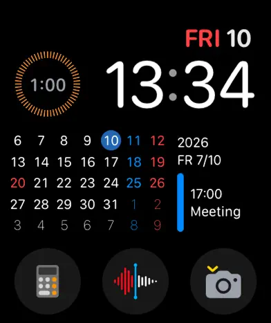 CalCs - Calendar Complications screenshot 4