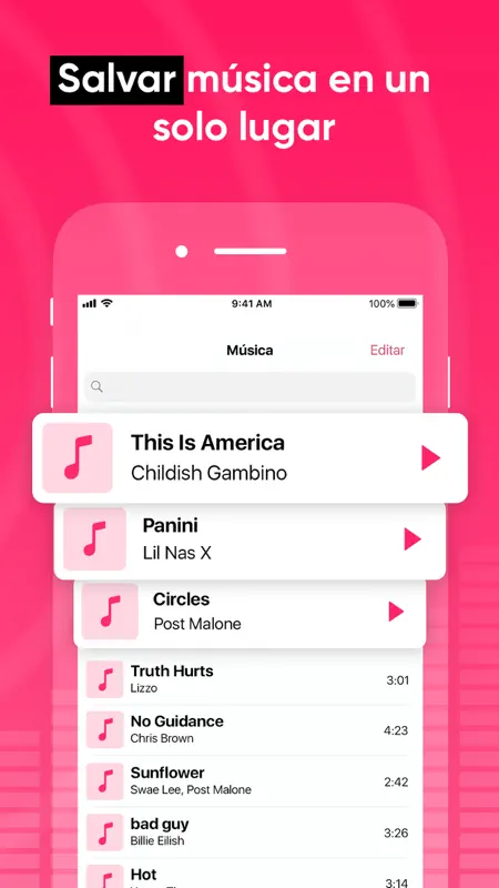 Cloud Music Player mp3 Offline screenshot 4 of 5