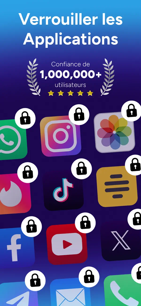 Screenshot #1 pour App Lock - Lock Apps & Photos