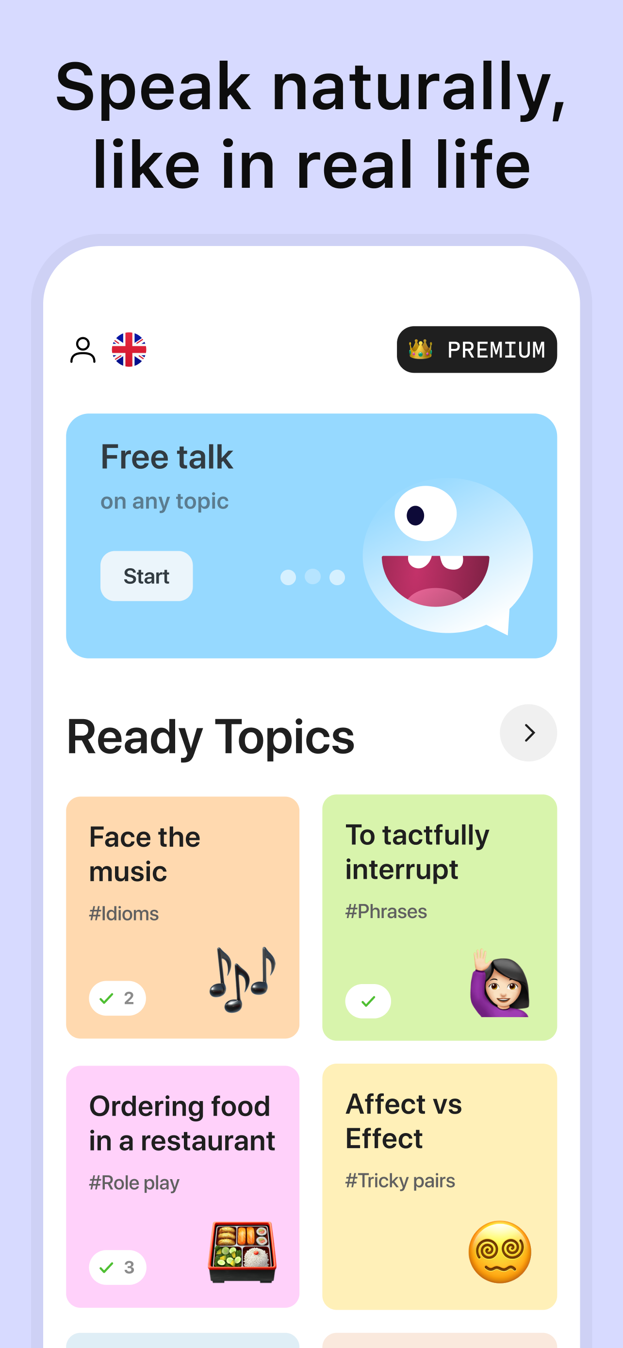 FalaBola: AI Language Learning screenshot 2
