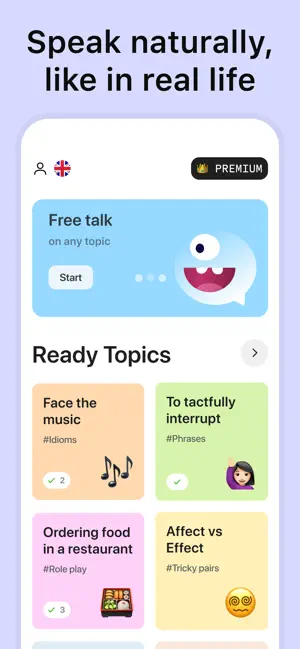 FalaBola: AI Language Learning screenshot 2
