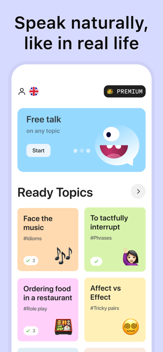 FalaBola: AI Language Learning Screenshot 2 of 6