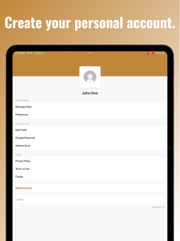 My Marana iPad screenshot