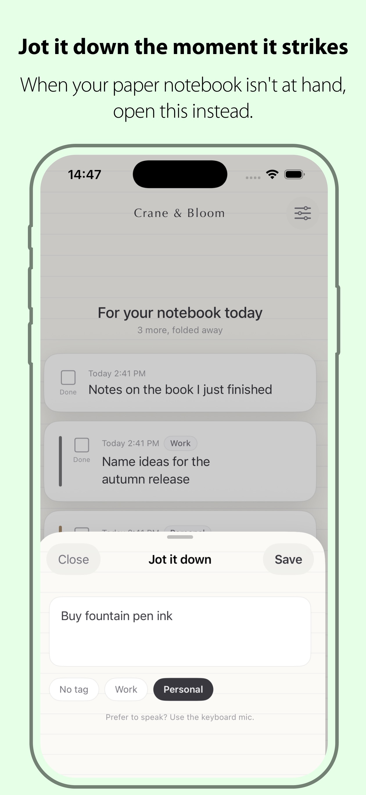 Screenshot 2 of Later, on Paper