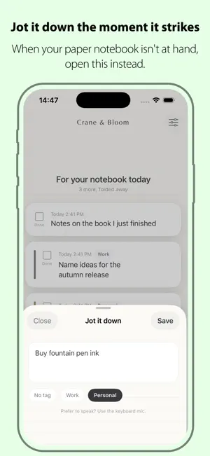 Later, on Paper screenshot 2