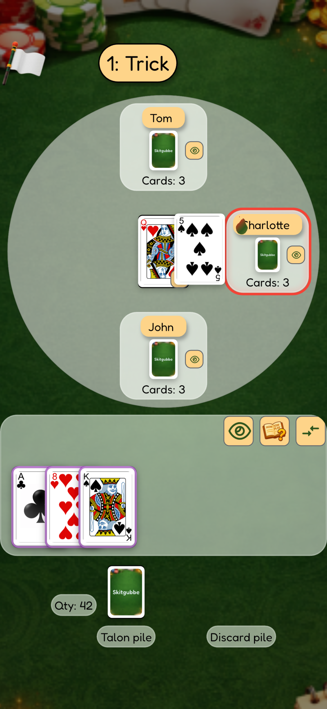Skitgubbe: Mattis Card Game