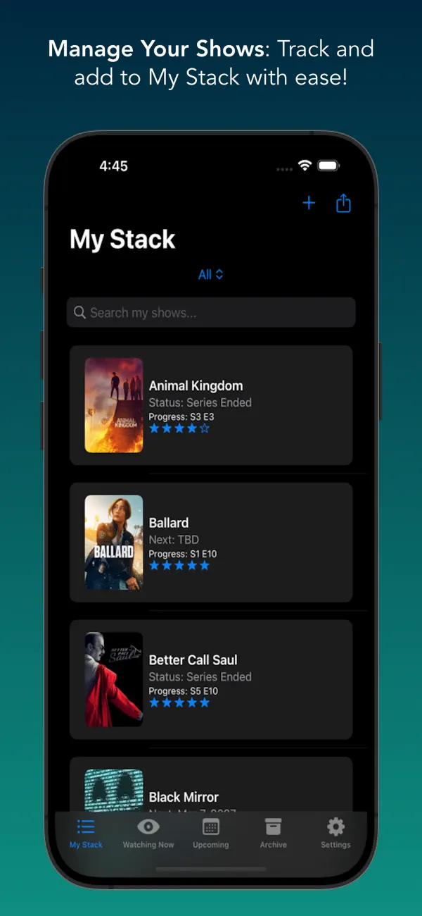 #1. StreamStack (iOS) Por: MICHAEL ROGERS