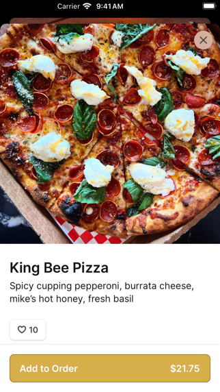 Coldpizza iPhone screenshot 4 - Food & Drink app