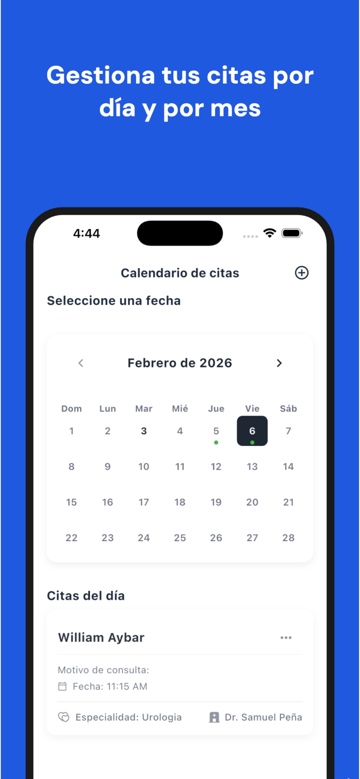 Screenshot 4 of Historia Clínica Lite