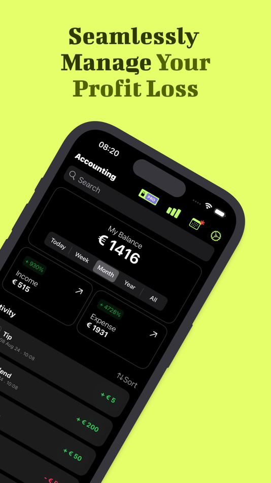 #2. Accounting & Bookkeeping・Finio (iOS) By: Ishtiak Ahmed