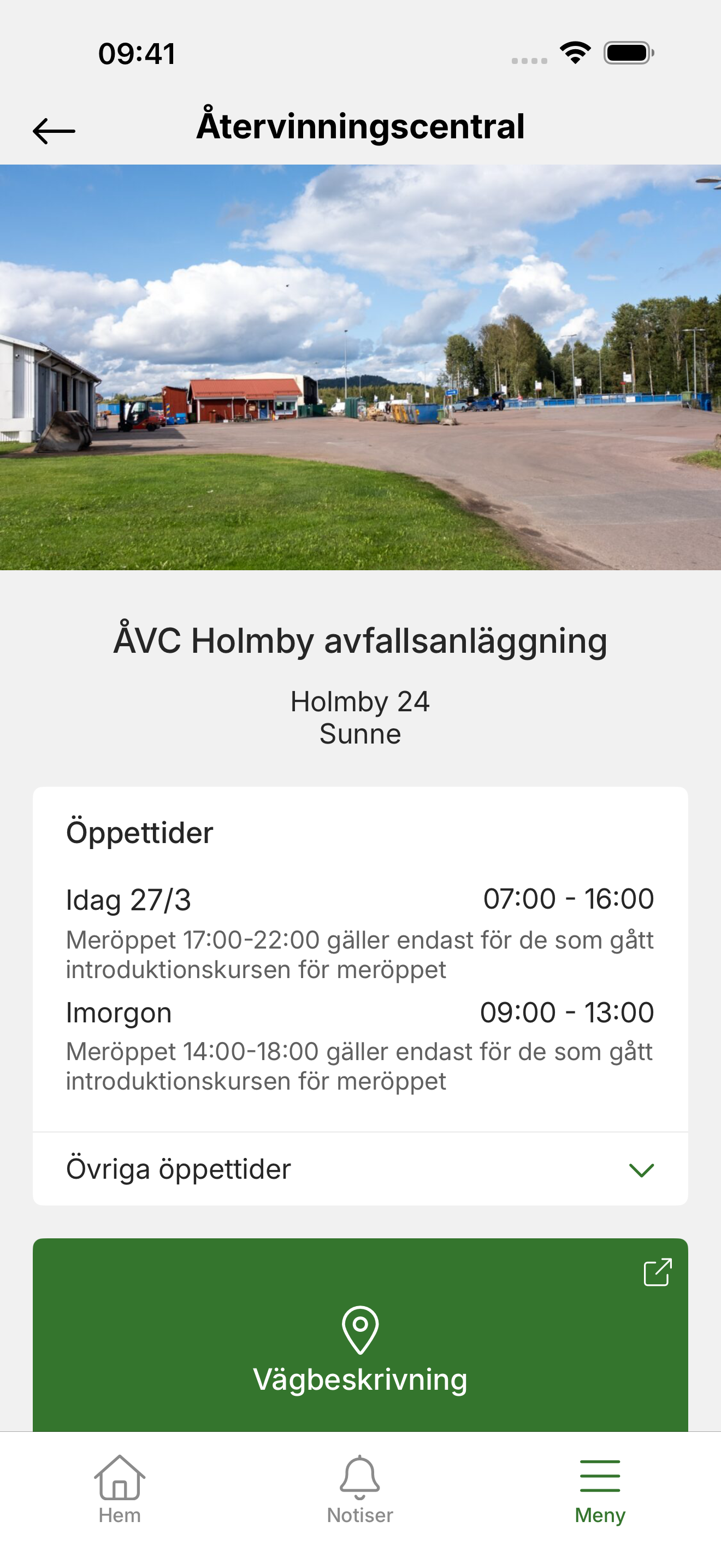 Avfall/VA Sunne
