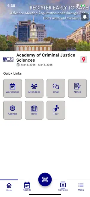 ACJS 63rd Annual Meeting screenshot 3