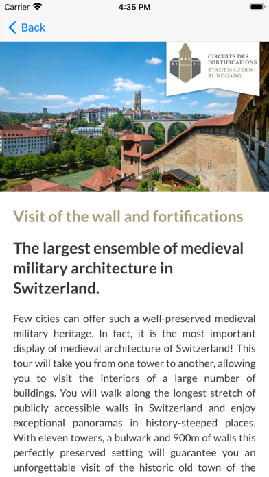 Fribourg Tourisme AR Screenshot
