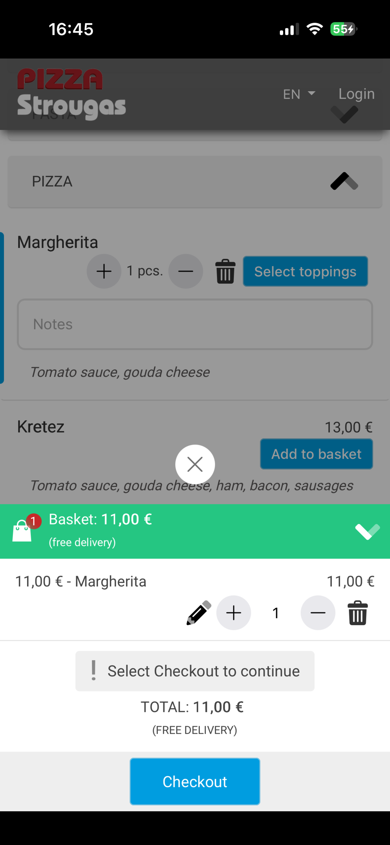 Strougas Pizza screenshot 4