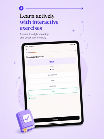 Pararead: Learn Languages iPad screenshot