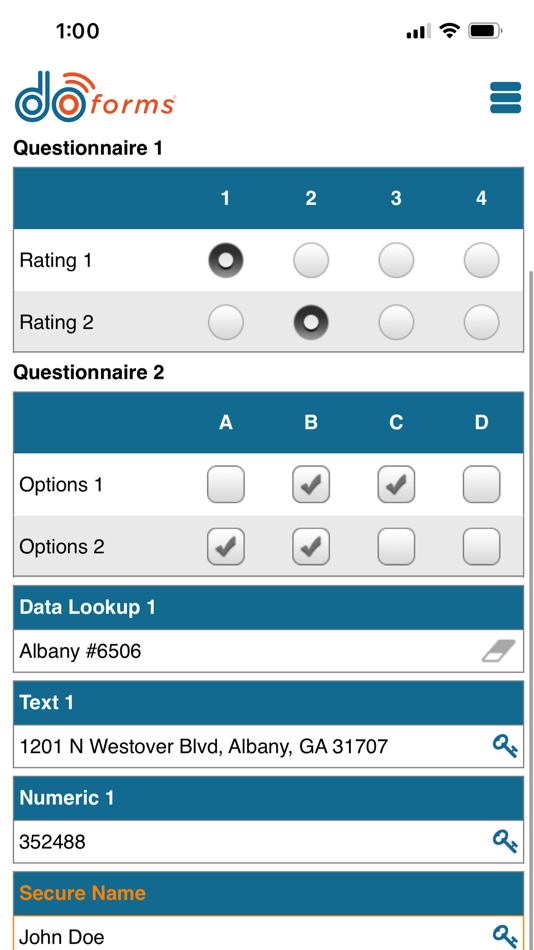 #2. doForms Mobile Data Platform (iOS) 由: doForms Inc.