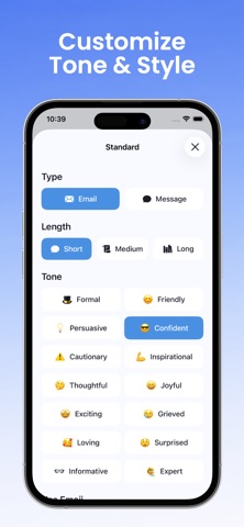 AI Email Generator: Writer Screenshot 4 of 6