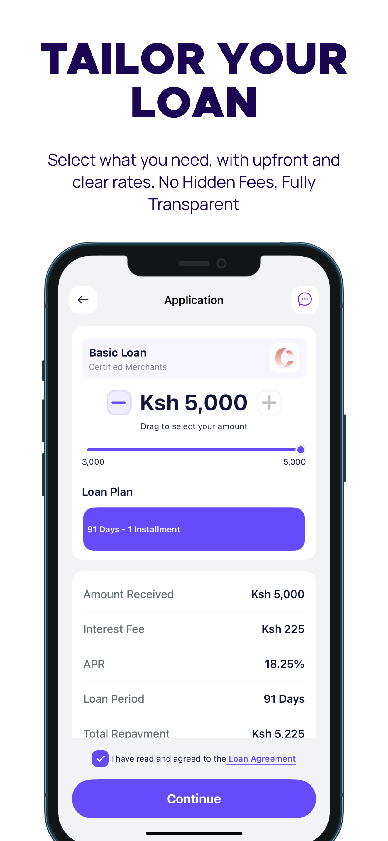 Chapeo Cash: Loan App In Kenya screenshot 2