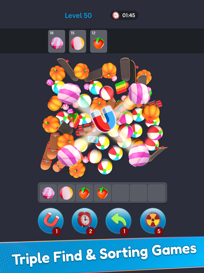 Triple Match  Goods Sorting