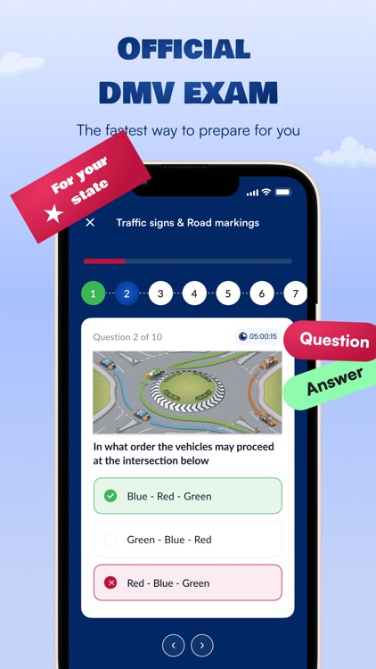 DMV Permit Test 2025 Prep screenshot-3