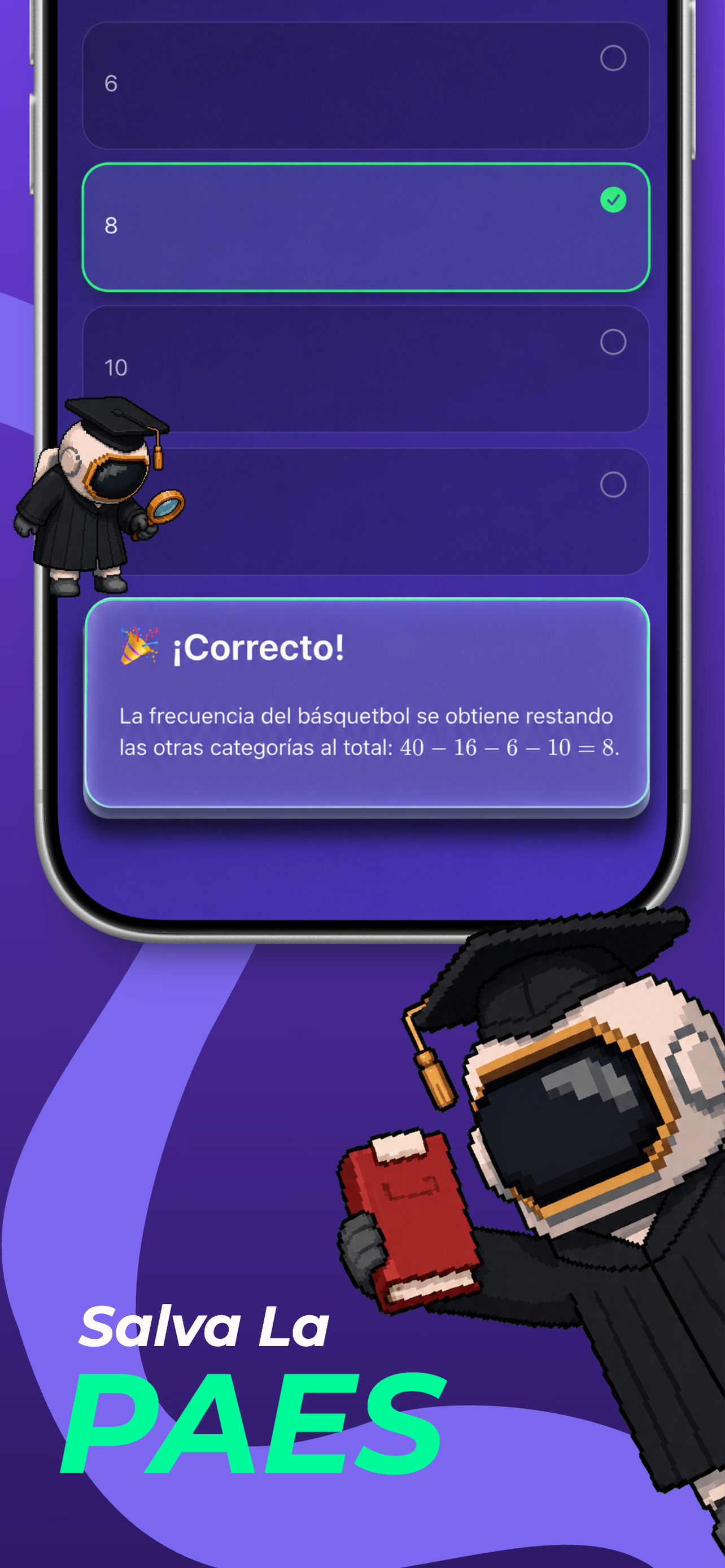 Intensivo PAES con IA screenshot 4