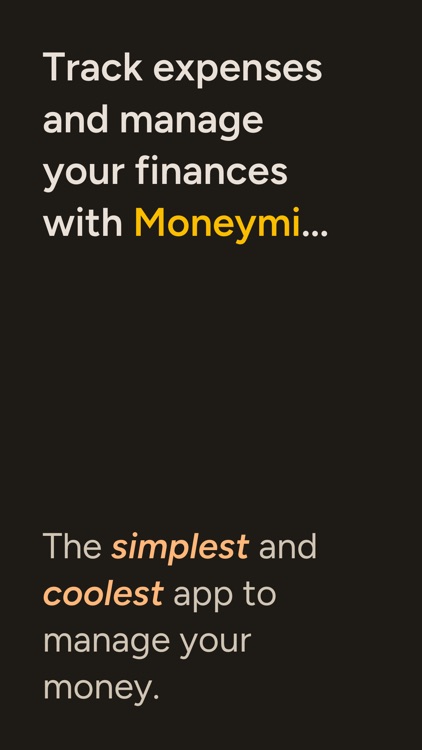 Expense manager - Moneymi