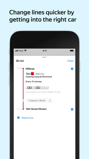 Yandex Metro screenshot 4