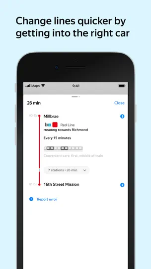 Yandex Metro iPhone Screenshot 4