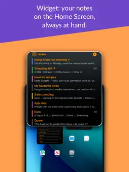 Colored Notes Simple - taking screenshot 6