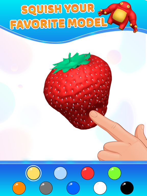 Screenshot #6 pour Squishy Toys - 3D Coloring Art
