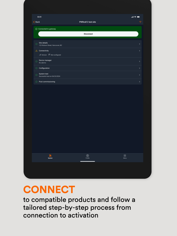 App screenshot