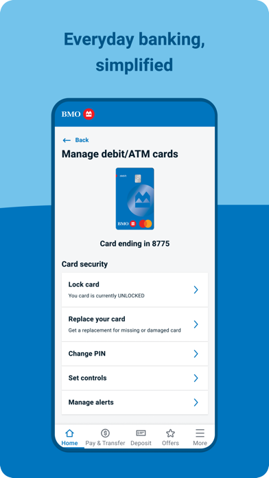 BMO Digital Banking screenshot