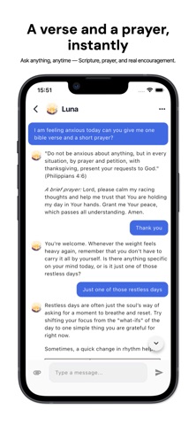 Kyrios Forge: Bible Chat, Pray iPhone screenshot