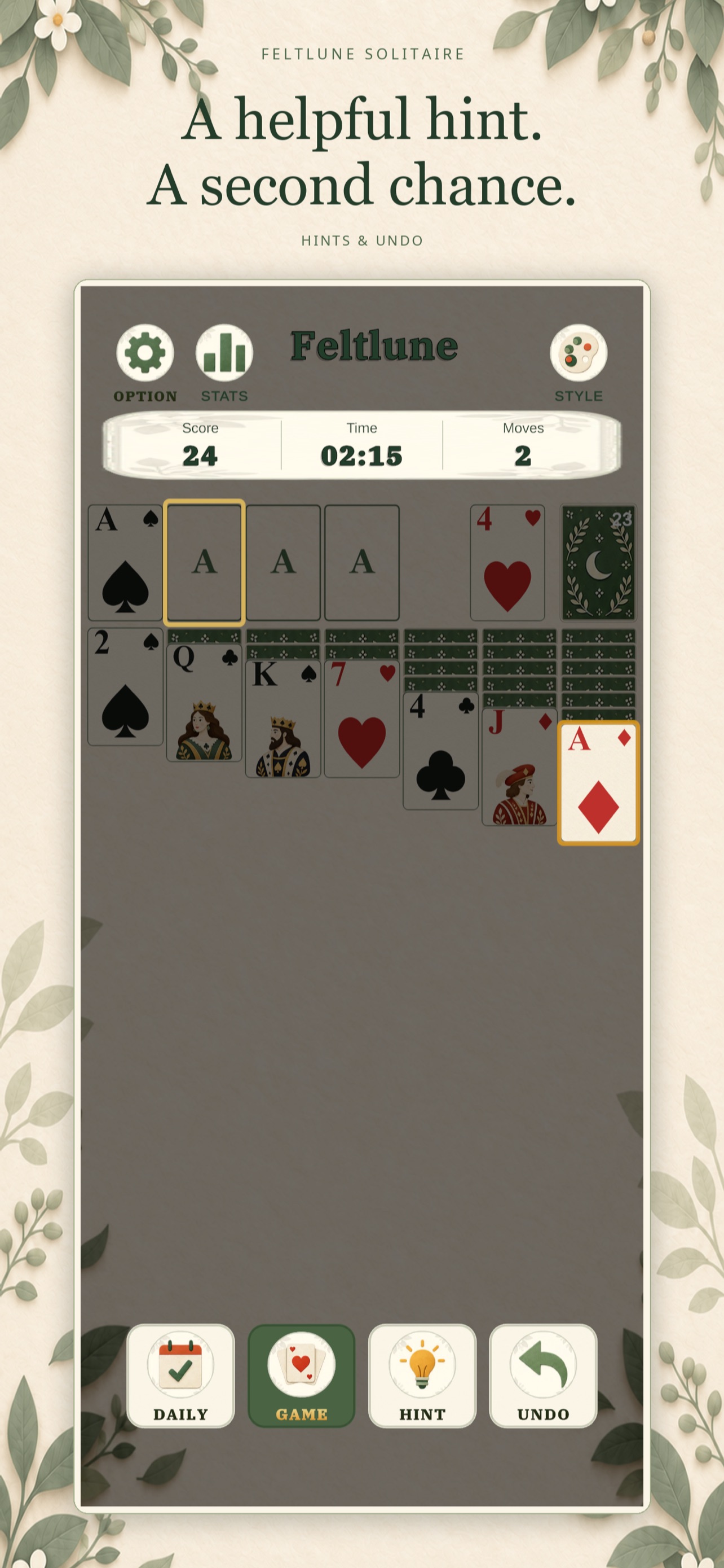 Screenshot 4 of Feltlune Solitaire